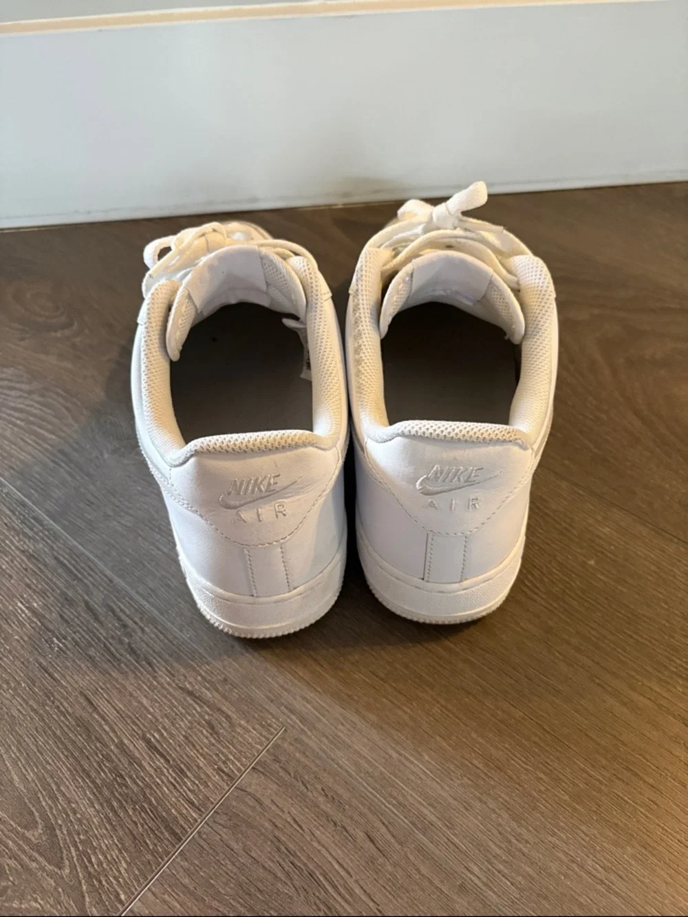 Nike Women's All-White Low-Top Sneakers - Picture 2 of 4